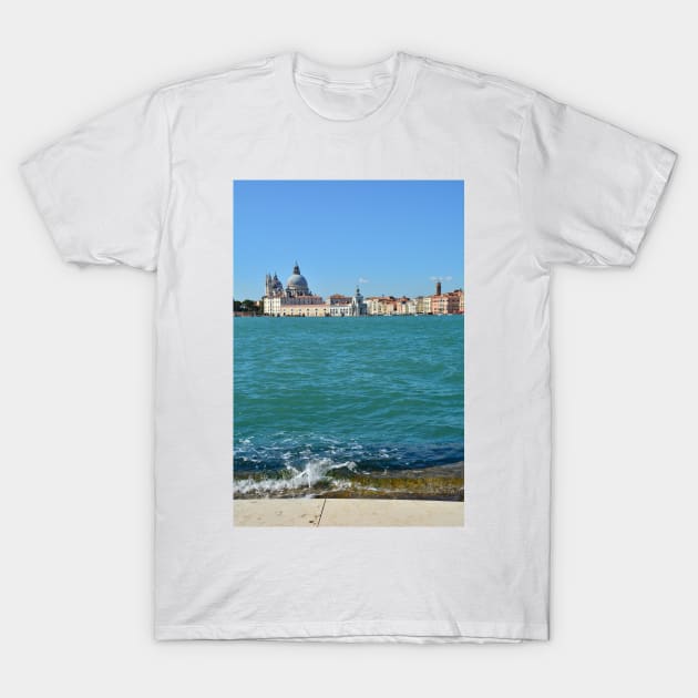 Venice Viewed From San Giorgio Maggiore T-Shirt by jojobob